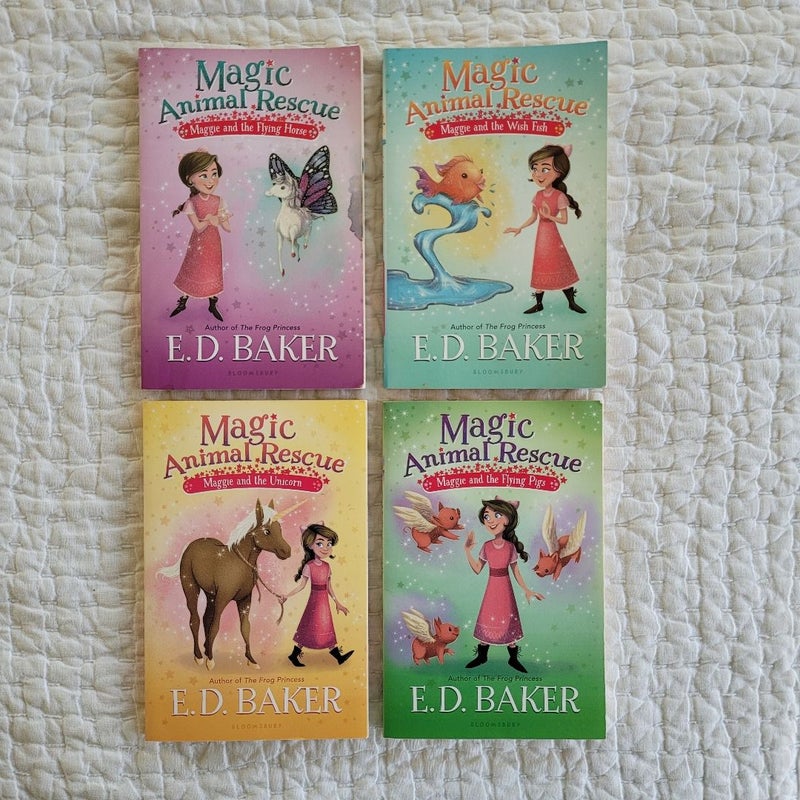 Magic Animal Rescue Books #1-4: Maggie and the Flying Horse