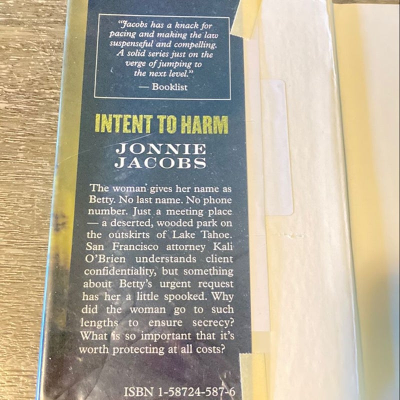 Intent to Harm