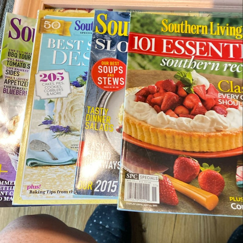 Southern Living Mag Bundle Back issues 2011-2016