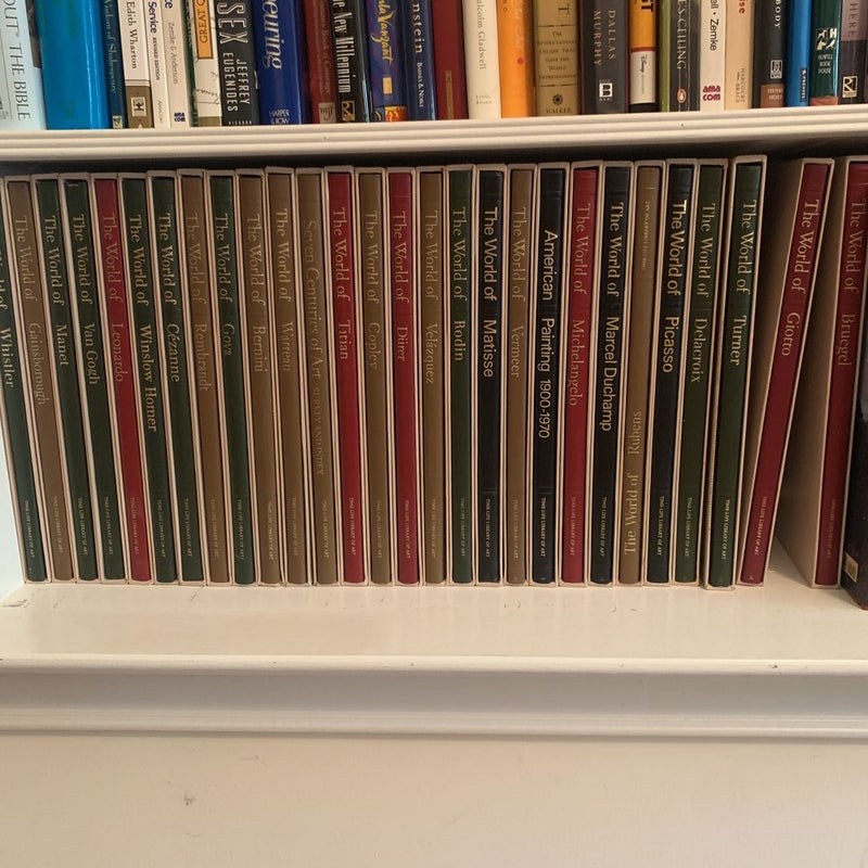 Time Life Library of Art   28 books & jackets  