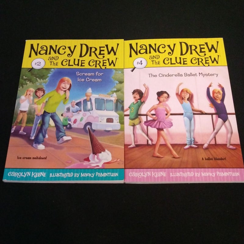 Nancy Drew and the Clue Crew. 2 Book Bundle