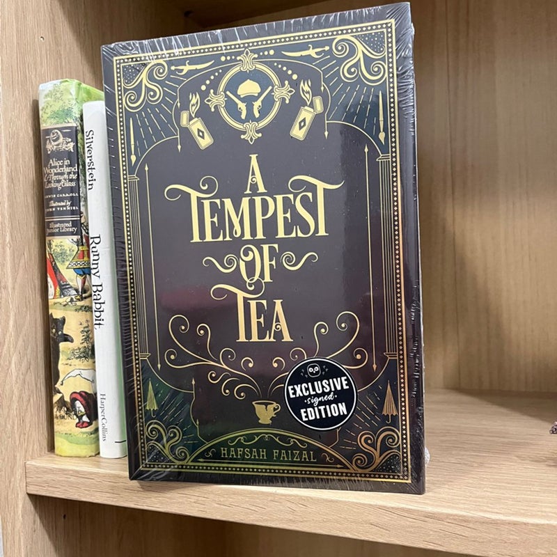 A Tempest of Tea - Owlcrate signed edition