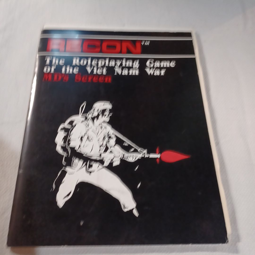 Recon the Roleplaying Game of the Viet Nam War MD's Screen