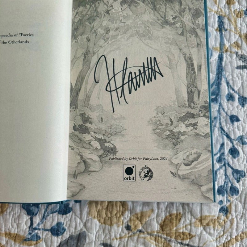 Emily Wilde’s Map of the Otherlands SIGNED FAIRYLOOT EDITION