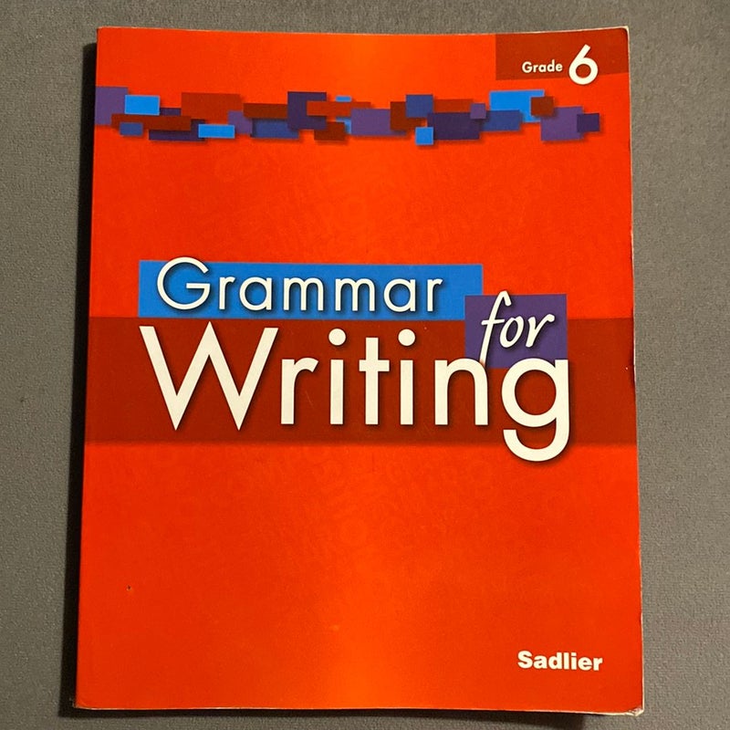 Grammar for Writing