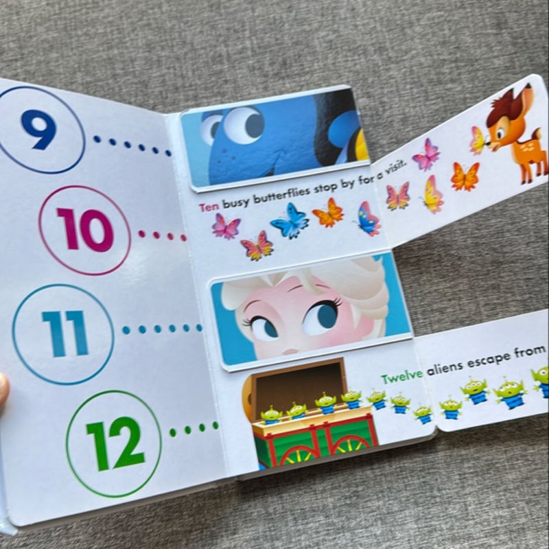 Disney Baby: My 123s (Boardbook)