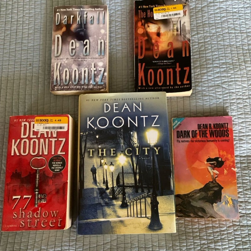 5 Dean Koontz Books