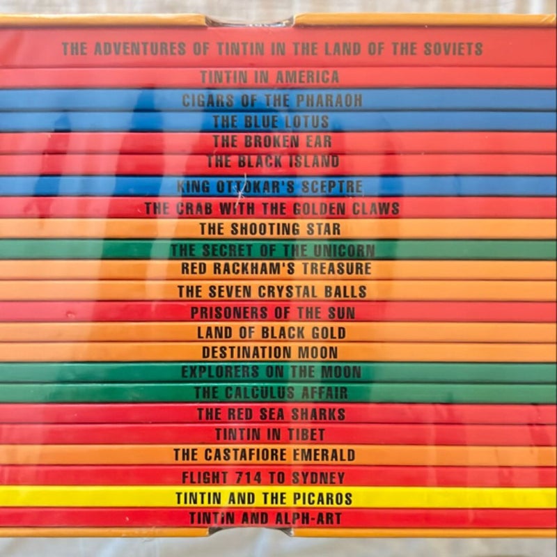 The Adventure of Tintin (Paperback Boxed Set 23 titles)
