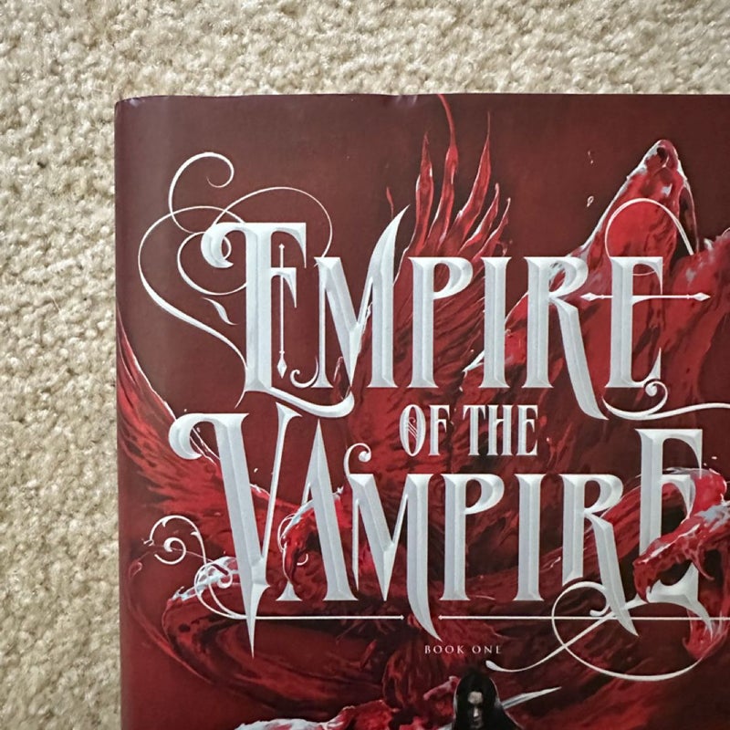 Empire of the Vampire barnes and noble signed first edition