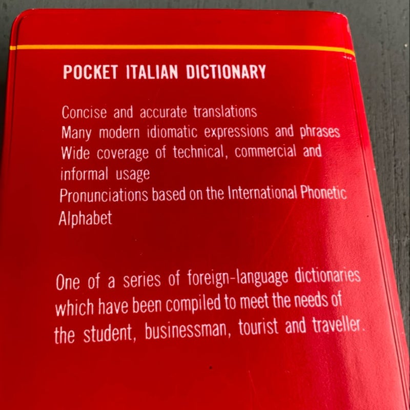 Hamlyn Pocket Italian Dictionary