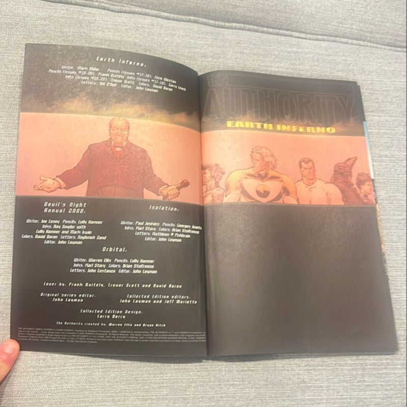 The Authority Graphic Novel book