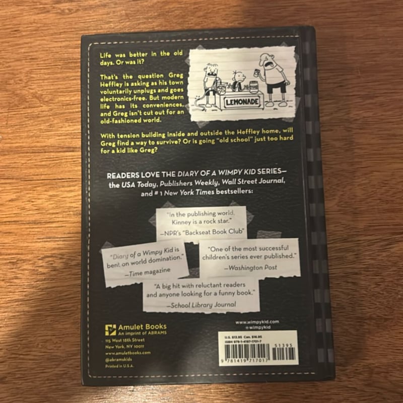 Diary of a Wimpy Kid #10: Old School by Jeff Kinney, Hardcover | Pangobooks