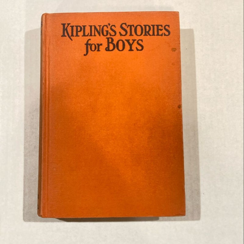 Kipling’s Stories for Boys