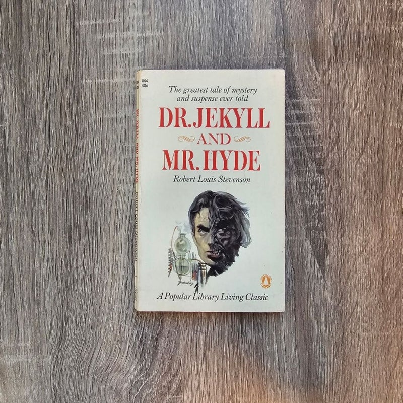 Dr Jekyll and Mr Hyde 1963 Popular Library Paperback