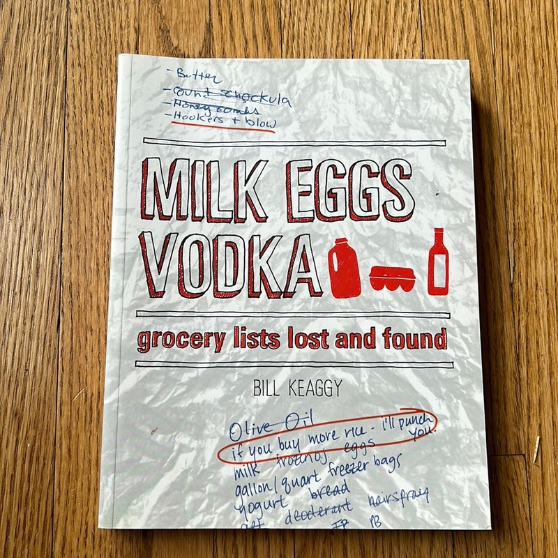 Milk Eggs Vodka