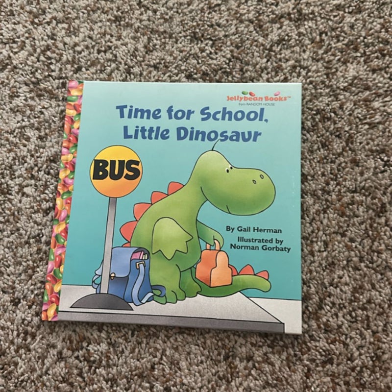 Time for School, Little Dinosaur Book