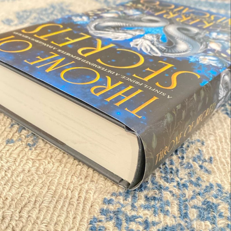 UK 1st Edition Throne of Secrets by Kerri Maniscalco