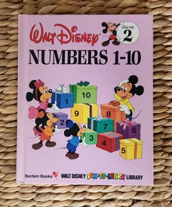 Walt Disney Numbers 1-10