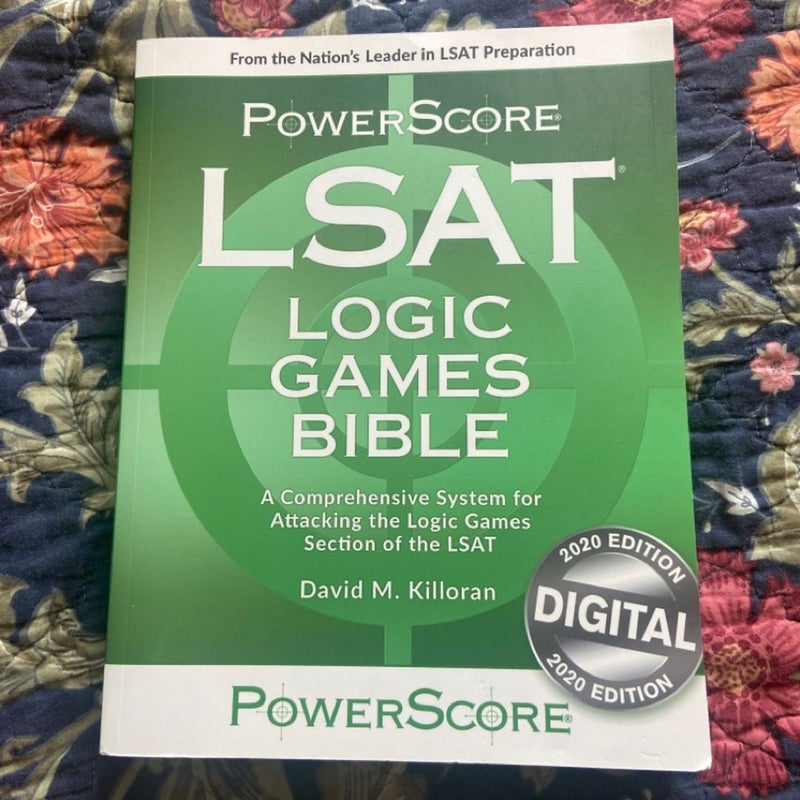 LSAT Logic Games Bible (2020) PowerScore