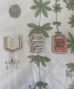 Books Magnetic Bookmarks 