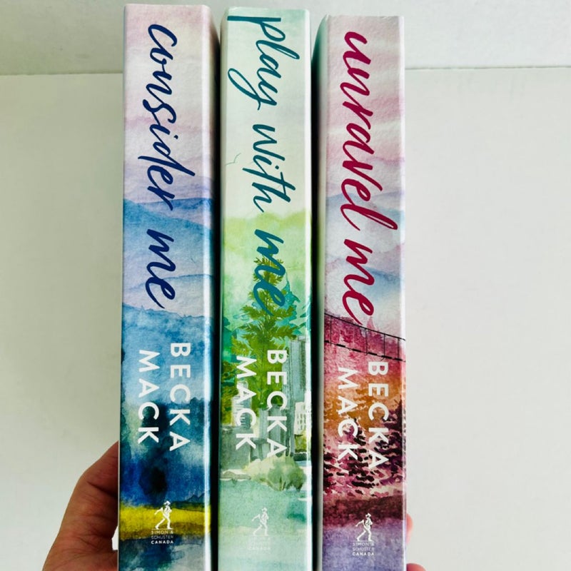 Canada Paperbacks Becka Mack Consider Me Play with Me Unravel Me