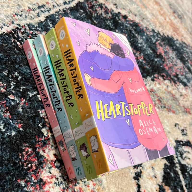 Heartstopper #1-4 Box Set