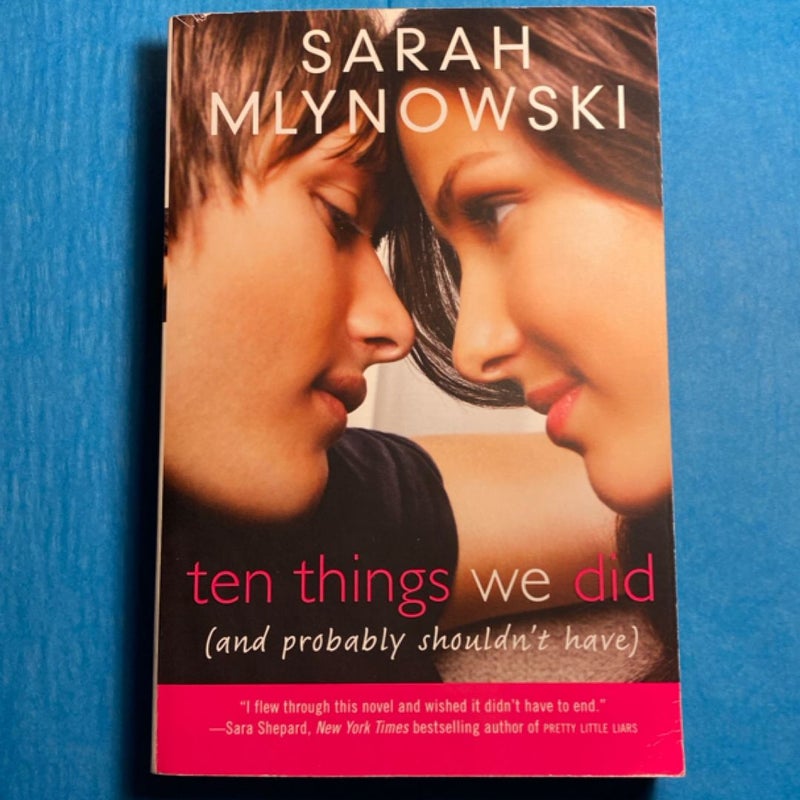 Ten Things We Did OOP First Printing