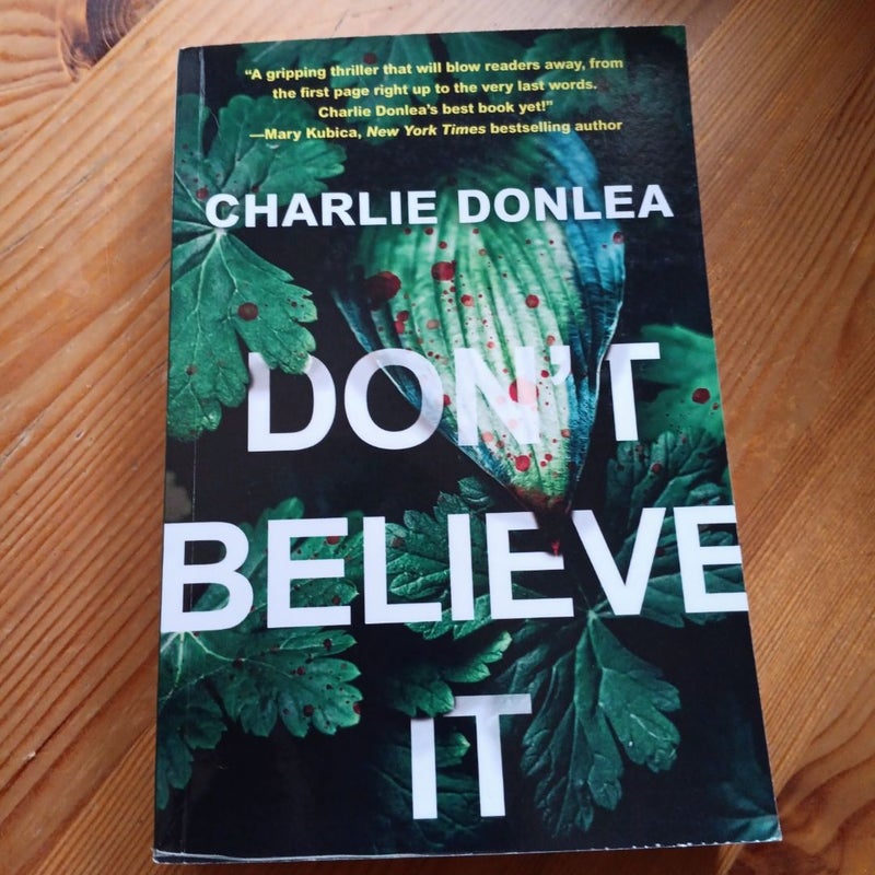 Don't Believe It