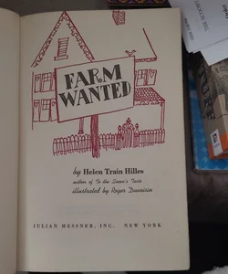 Farm Wanted