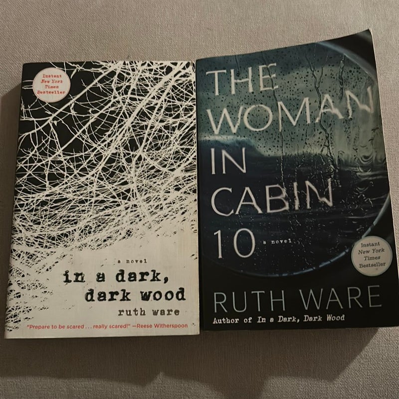 The Woman in Cabin 10 & In a dark, dark wood bundle