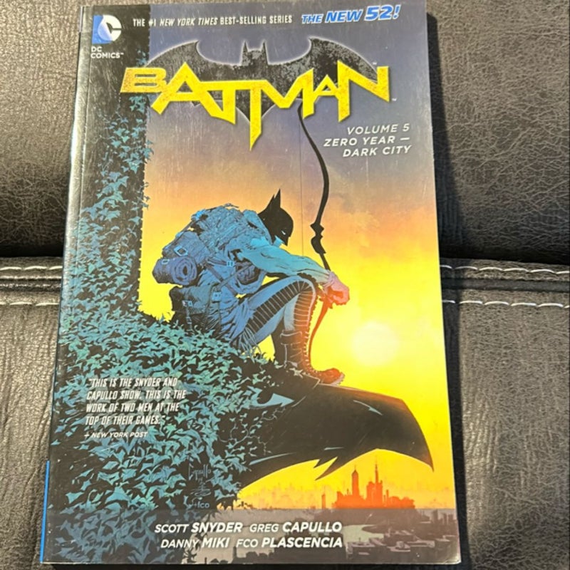 Batman Vol 5 Zero Year Dark City