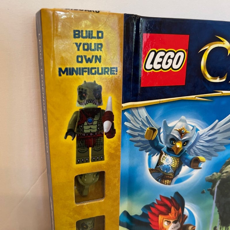 Lego Legends of Chima Official Guide with minifigure