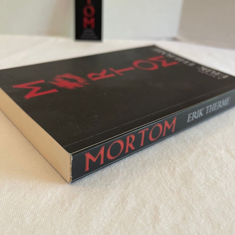 Mortom SIGNED with bookmark