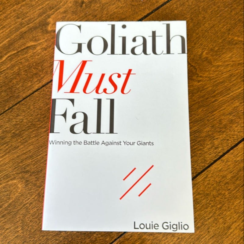 Goliath Must Fall