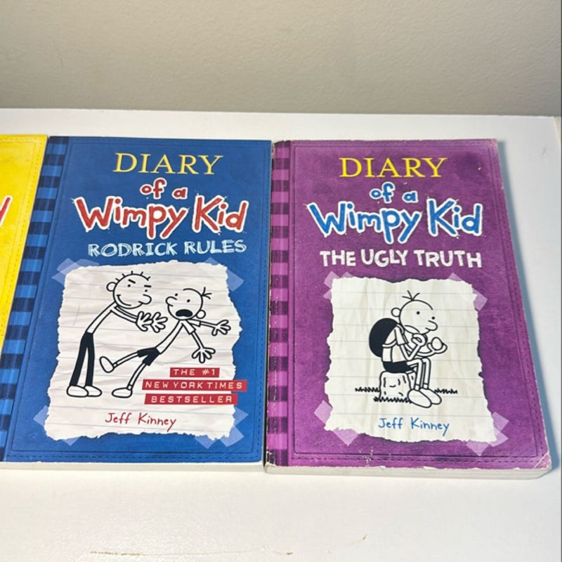 Diary of a Wimpy Kid (3 book bundle)