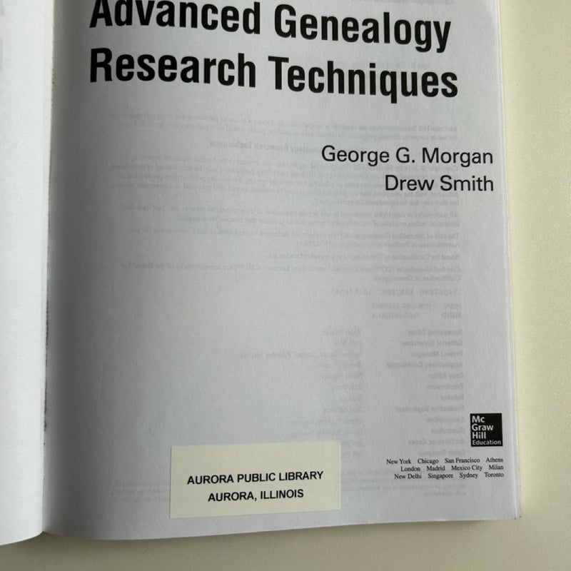 Advanced Genealogy Research Techniques