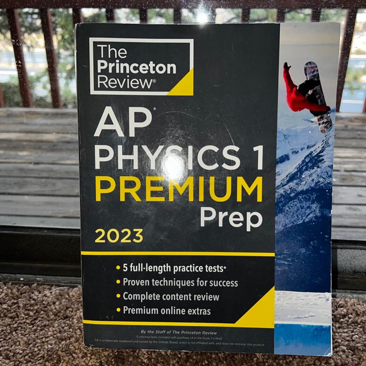 Princeton Review AP Physics 1 Premium Prep 2023 by The Princeton The ...