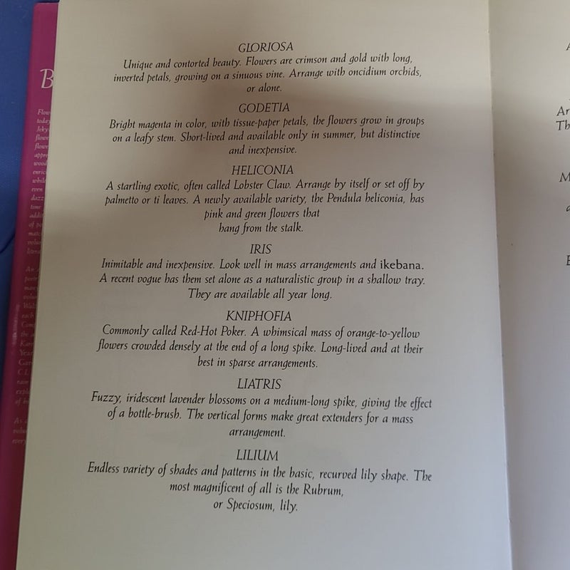 A Book of Flowers