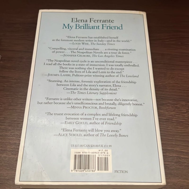 My Brilliant Friend