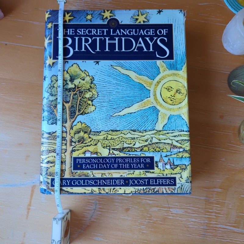 The Secret Language of Birthdays