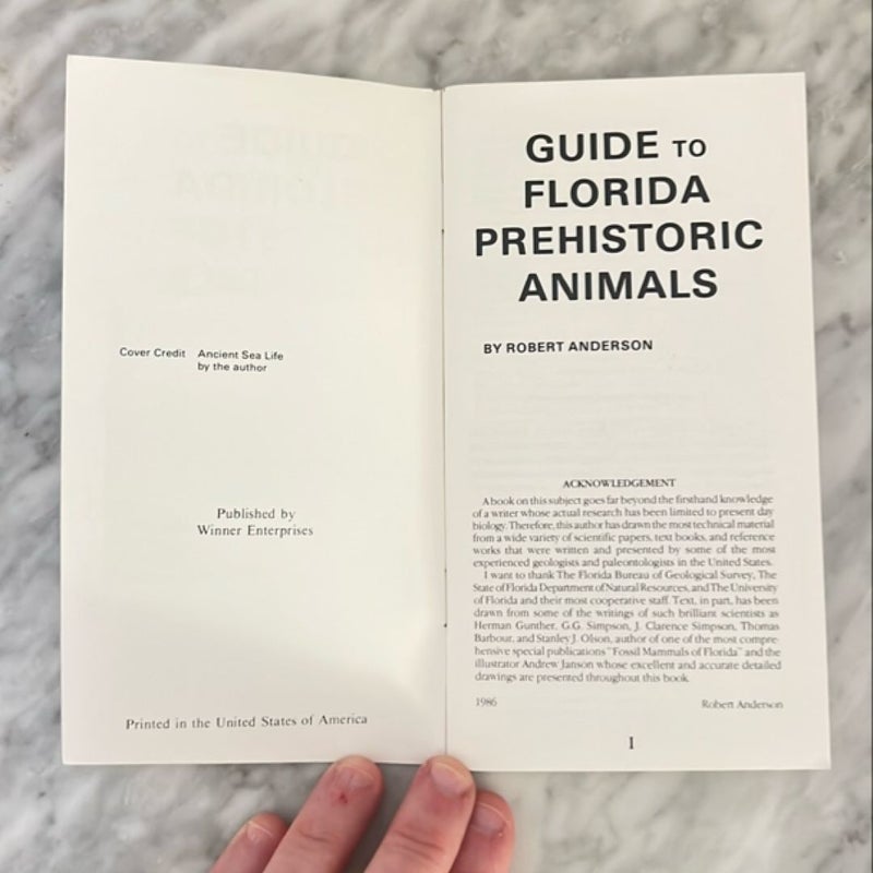 Guide to Florida Prehistoric Animals