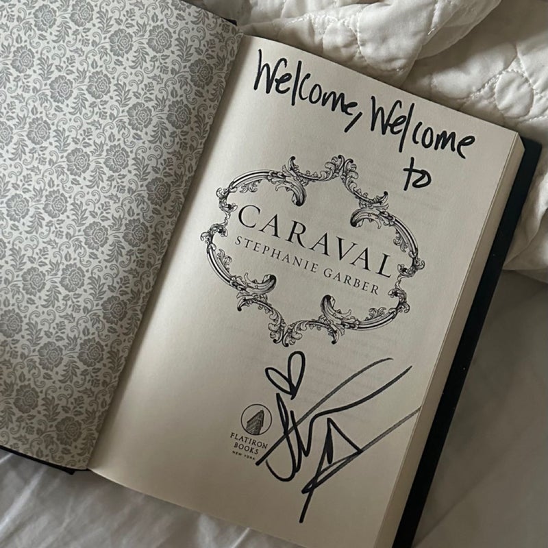 Caraval series *1ST BOOK SIGNED BY AUTHOR*