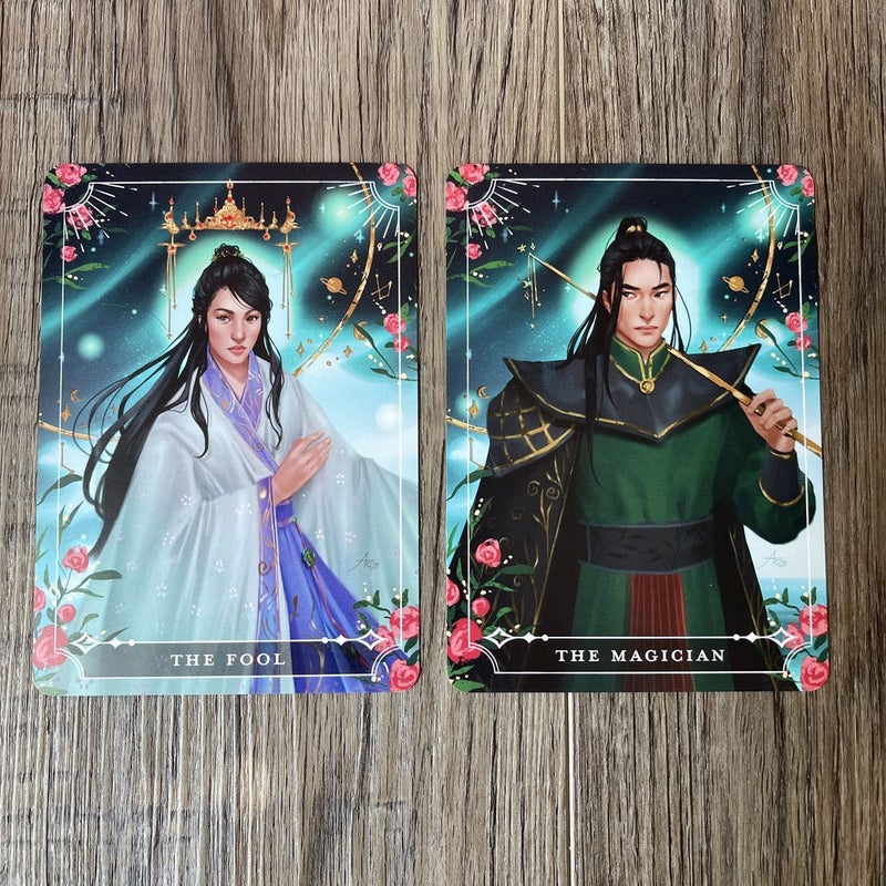 FAIRYLOOT Tarot Cards - The Fool & The Magician - Daughter of the Moon Goddess