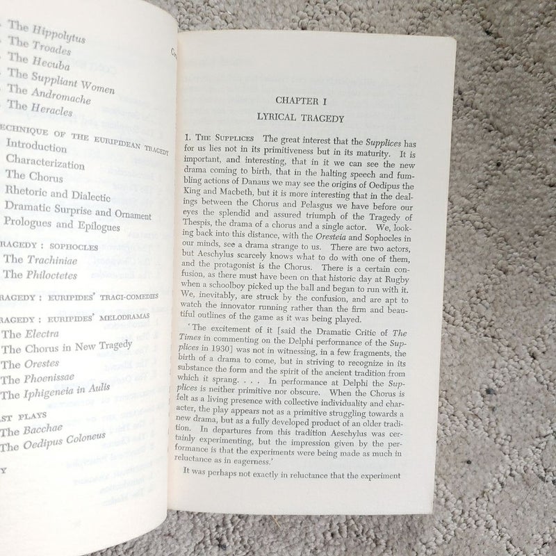 Greek Tragedy: A Literary Study (Anchor Books Edition, 1954)