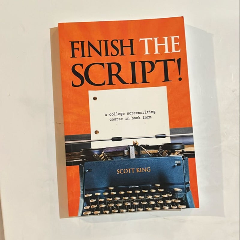 Finish the Script!