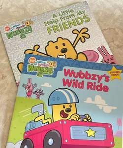 Wow! Wow! Wubbzy bundle of 2 books