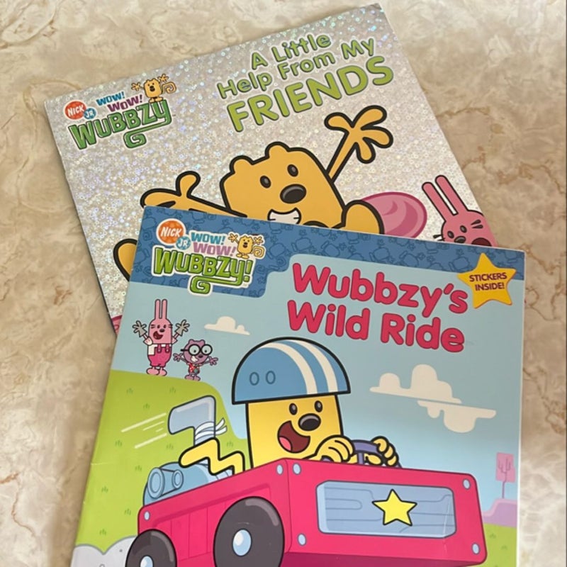 Wow! Wow! Wubbzy bundle of 2 books