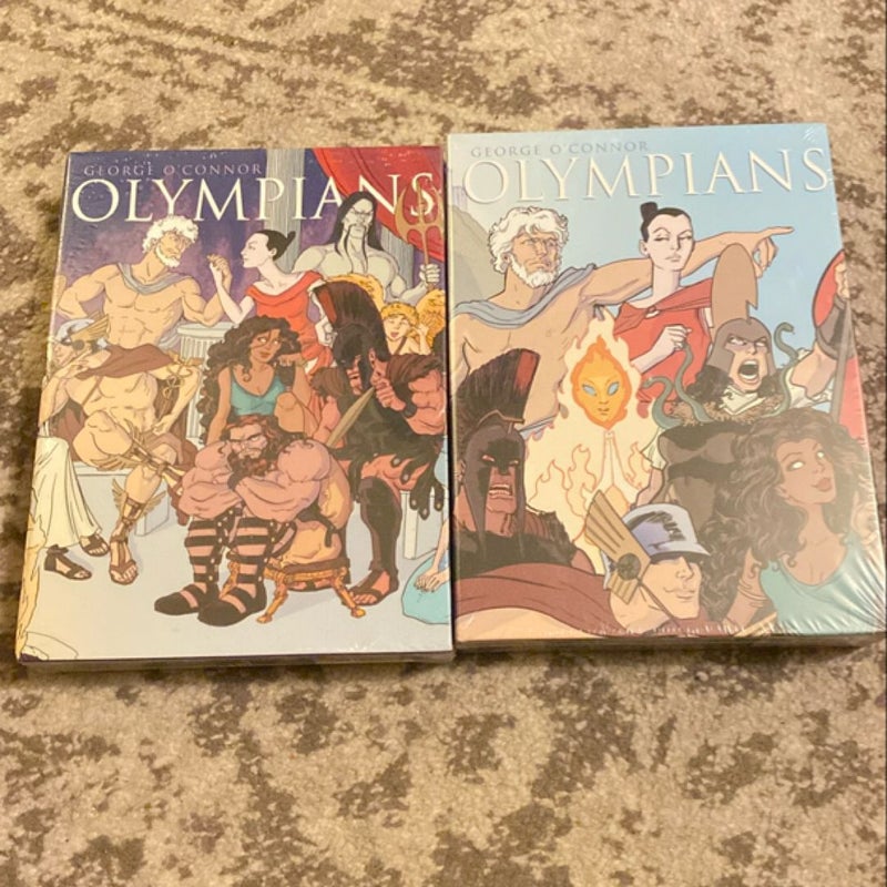 Olympians Boxed Sets Books 1-6 and 7-12 BUNDLE