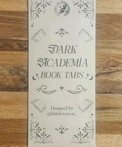 Fairyloot Dark Academia Book Tabs