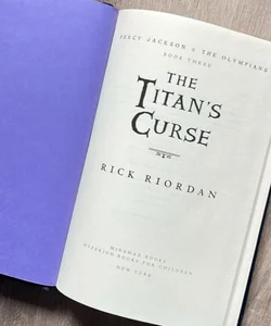 Percy Jackson and the Olympians, Book Three the Titan's Curse (Percy Jackson and the Olympians, Book Three)